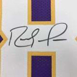 Framed Autographed/Signed Randy Moss 33x42 Minnesota Purple Jersey JSA COA
