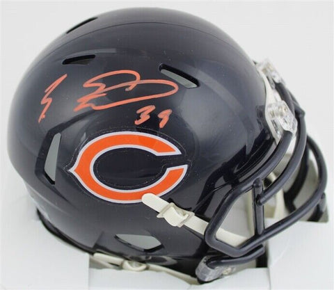 Eddie Jackson Signed Chicago Bears Speed Mini Helmet (JSA COA) All Pro D.B.