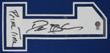 Cowboys Deion Sanders "Primetime" Signed Thanksgiving M&N Jersey BAS Witnessed