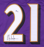 Mark Ingram Signed Baltimore Ravens Jersey (Beckett COA) 2xPro Bowl Running Back