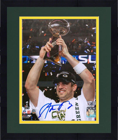 Signed Aaron Rodgers Packers 8x10 Photo