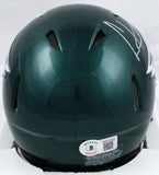 Cris Carter Autographed Philadelphia Eagles Speed Mini Helmet-Beckett W Holo