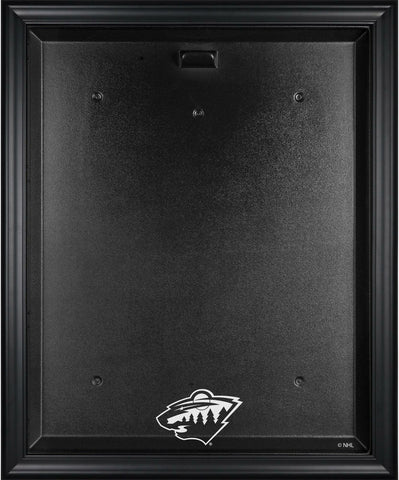 Wild Black Framed Logo Jersey Display Case - Fanatics Authentic