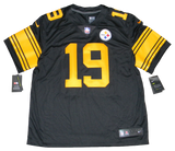 JUJU SMITH-SCHUSTER SIGNED PITTSBURGH STEELERS #19 NIKE LIMITED JERSEY BECKETT