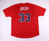 Steve Avery Signed Atlanta Braves Jersey (JSA COA) 1995 World Series Champion P.