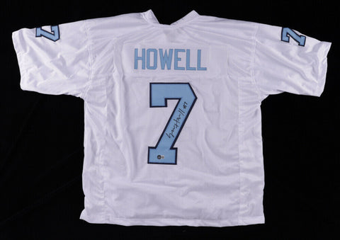 Sam Howell Signed North Carolina Tar Heels Jersey (Beckett Holo) 2021 Junior Q.B
