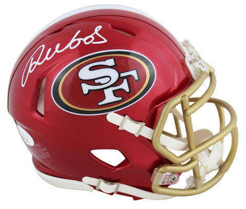 49ers Deebo Samuel Authentic Signed Flash Speed Mini Helmet Autographed JSA Wit