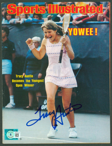 Tracy Austin Authentic Signed '79 Sports Illustrated Magazine Cover BAS #BG83124