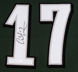 Alshon Jeffery Signed Green Eagles 35" x 43" Custom Framed Jersey (JSA ) Bears