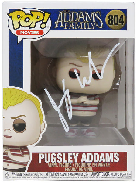 Jimmy Workman Signed The Addams Family Pugsley Addams Funko Pop #804 - (SS COA)