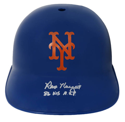 Ray Knight Signed New York Mets Replica Souvenir Batting Helmet w/86 WS MVP - SS