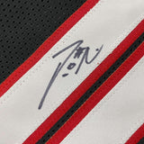 Framed Autographed/Signed Damian Lillard 33x42 Portland Black Jersey JSA COA