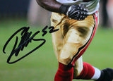 Patrick Willis Signed San Francisco 49ers Running 8x10 HM Photo- Beckett W *Blk