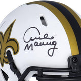 Archie Manning New Orleans Saints Signed Lunar Eclipse Alternate Mini Helmet