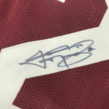 Autographed/Signed JOHNNY MANZIEL Texas A&M Maroon Football Jersey JSA COA Auto