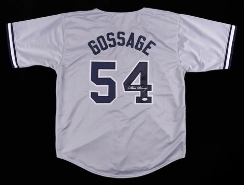 Goose Gossage Signed New York Yankees Jersey (JSA Holo) 1978 World Series Champs