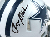 Roger Staubach Autographed Dallas Cowboys Speed Mini Helmet-Beckett W Hologram