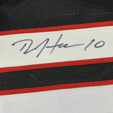 Autographed/Signed DEANDRE HOPKINS Arizona Black Football Jersey JSA COA Auto
