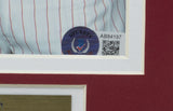 Mike Schmidt Jim Thome Ryne Sandberg Signed Framed 8x10 Phillies Photo BAS