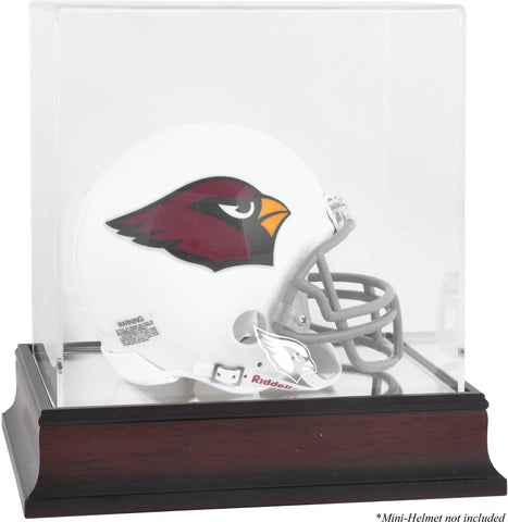 Cardinals Mahogany Logo Mini Helmet Display Case - Fanatics