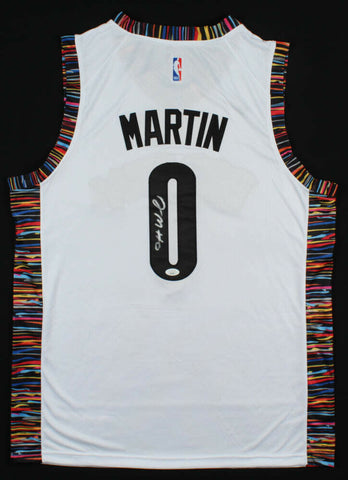 Jeremiah Martin Signed Brooklyn Nets Custom Jersey (JSA COA) U Memphis