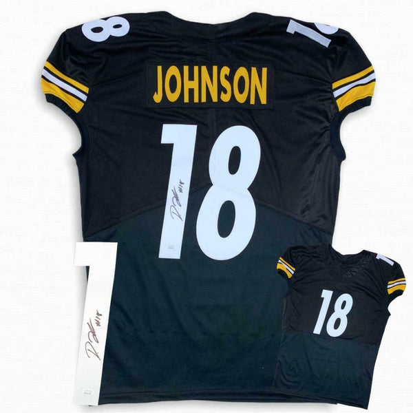 Diontae Johnson Autographed Signed Game Cut Jersey - Beckett Authentic