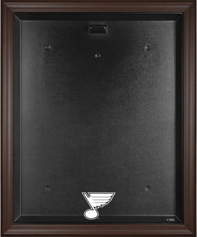 St. Louis Blues Brown Framed Logo Jersey Display Case - Fanatics Authentic