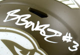 Budda Baker Signed Cardinals Salute to Service Speed Mini Helmet-Beckett W Holo