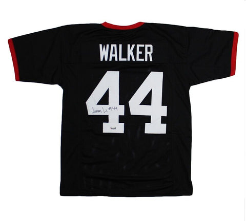 Travon Walker Signed Georgia Custom Black Jersey
