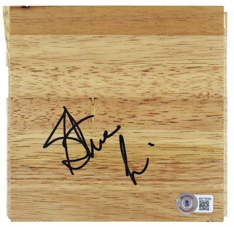 UCLA Steve Lavin Authentic Signed 6x6 Floorboard Autographed BAS #BG79082