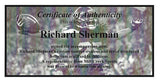 RICHARD SHERMAN AUTOGRAPHED SIGNED FRAMED 8X10 PHOTO SEAHAWKS RS HOLO 90585