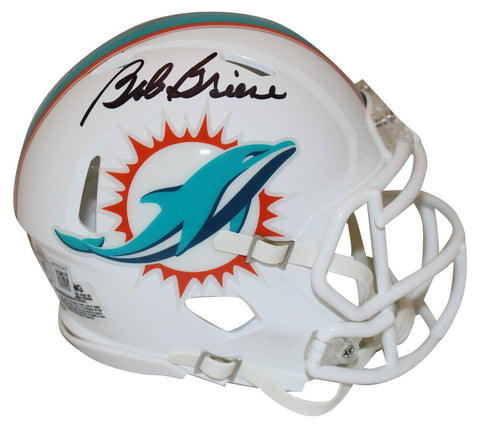 Bob Griese Autographed Miami Dolphins Speed Mini Helmet Beckett 35368