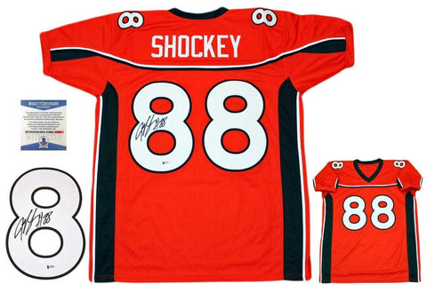 Jeremy Shockey Autographed SIGNED Jersey - Orange - Beckett Authentic