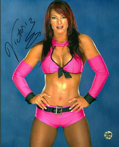 Lisa Marie Varon WWE Diva Victoria Authentic Signed 8x10 Photo Wizard World