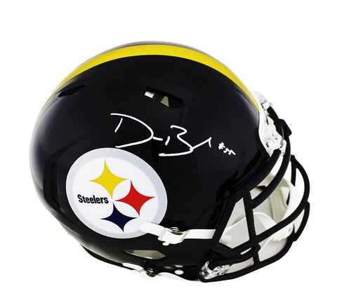 Devin Bush Signed Pittsburgh Steelers Speed Authentic Black NFL Helmet