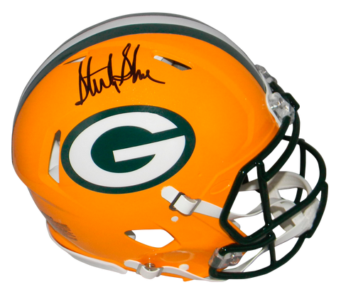 STERLING SHARPE AUTOGRAPHED GREEN BAY PACKERS AUTHENTIC SPEED HELMET BECKETT