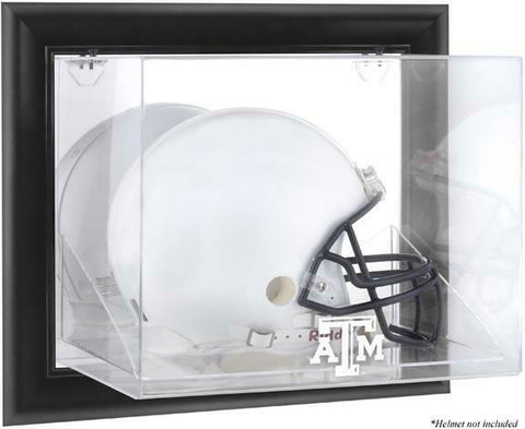 Texas A&M Aggies Black Framed Wall-Mountable Helmet Display Case - Fanatics