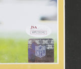 Antonio Brown Signed Framed 16x20 Pittsburgh Steelers Football Photo JSA