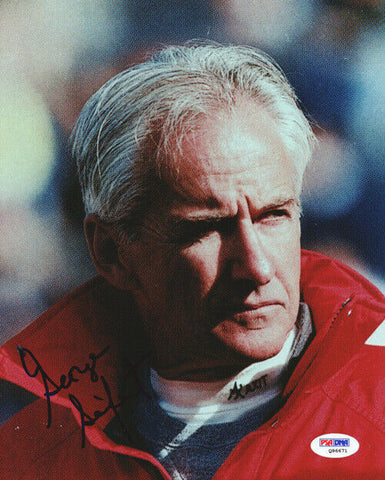 George Seifert Autographed Signed 8x10 Photo San Francisco 49ers PSA/DNA #Q96671