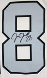 Josh Jacobs Autographed Las Vegas Raiders White Nike Game Jersey-Beckett W Holo