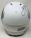 JARED GOFF Autographed Rams White Matte Speed Authentic Helmet FANATICS