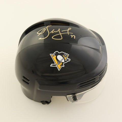 Alexei Kovalev Signed Pittsburgh Penguins Mini Helmet (JSA COA) 1994 Stanley Cup