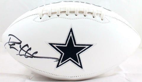 Deion Sanders Autographed Dallas Cowboys Logo Football- Beckett W Holo *Left