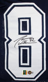 Jason Witten Autographed Blue STAT Pro Style Jersey - Beckett W Hologram *Black