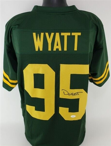 Devonte Wyatt Signed Green Bay Packers Color Rush Jersey (JSA COA) 202 –  Super Sports Center