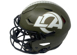 COOPER KUPP Autographed Rams STS Authentic Speed Flex Helmet FANATICS