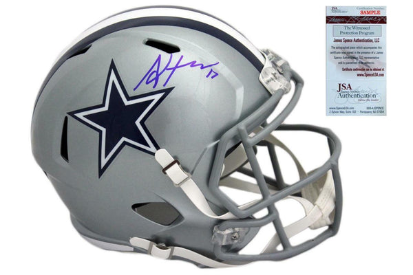 Allen Hurns Autographed SIGNED Dallas Cowboys Full Size Helmet - JSA Witnessed