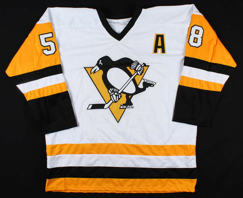 Kris Letang Signed Pittsburgh Penguins Custom Tanger Jersey (Letang Hologram)