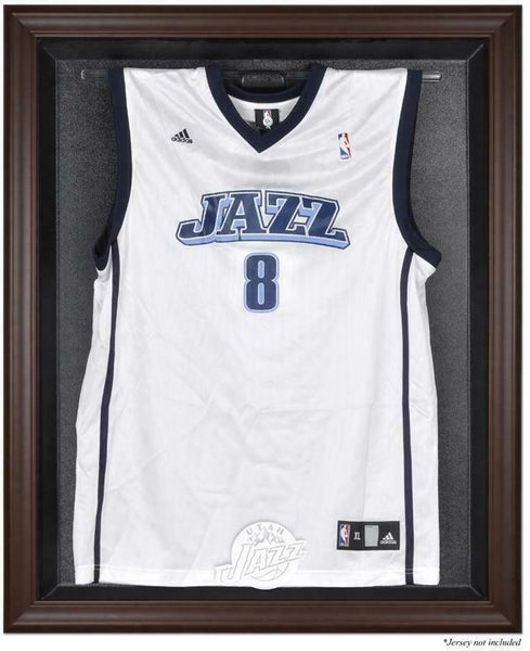 Utah Jazz Brown Framed Jersey Display Case - Fanatics Authentic