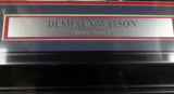 DESHAUN WATSON AUTOGRAPHED FRAMED 16X20 PHOTO HOUSTON TEXANS BECKETT BAS 130284